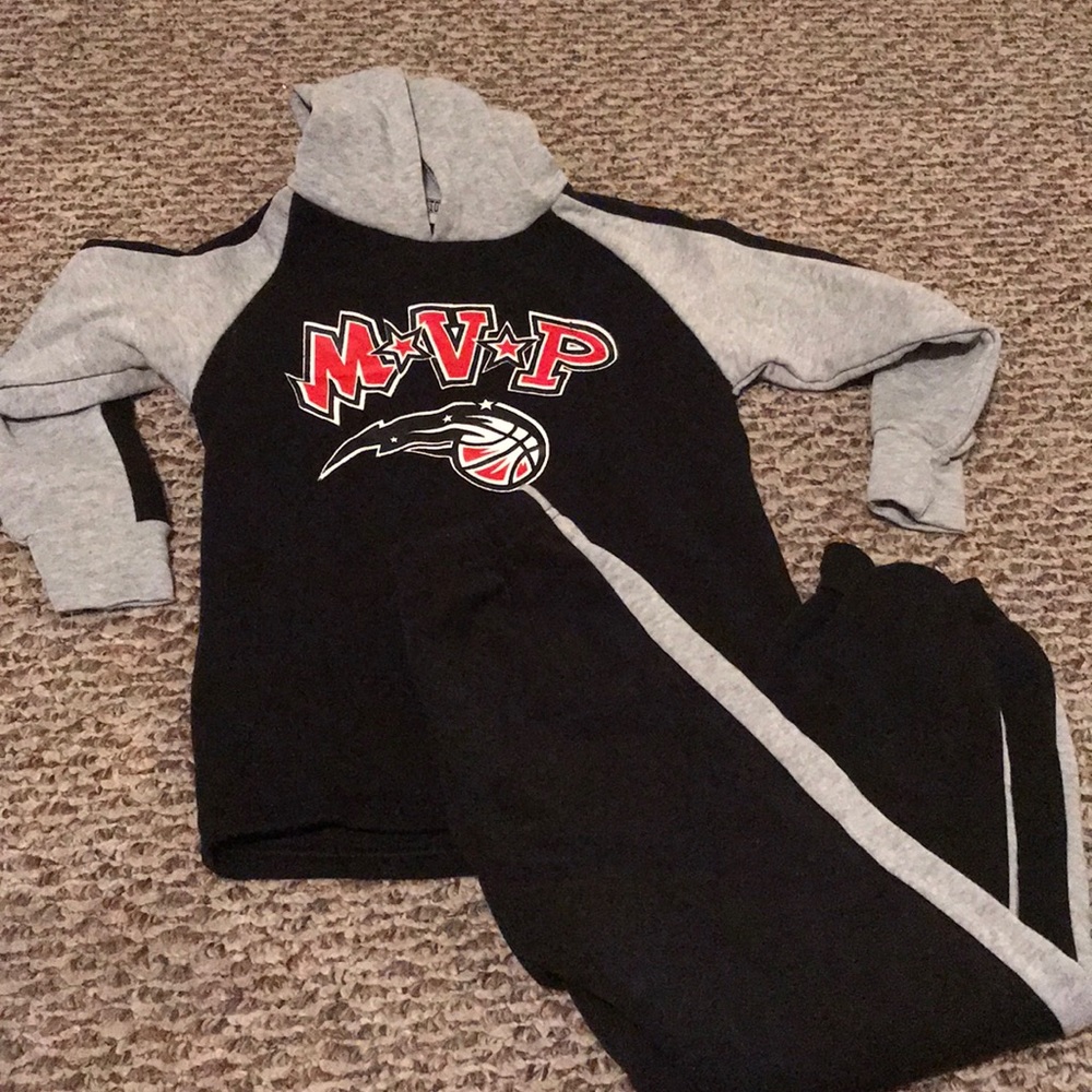 Boys sweatsuit (Black and Grey)